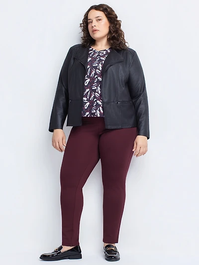 Fitted cropped jacket