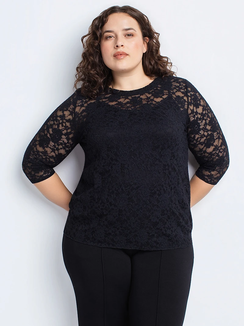 3/4-sleeve t-shirt