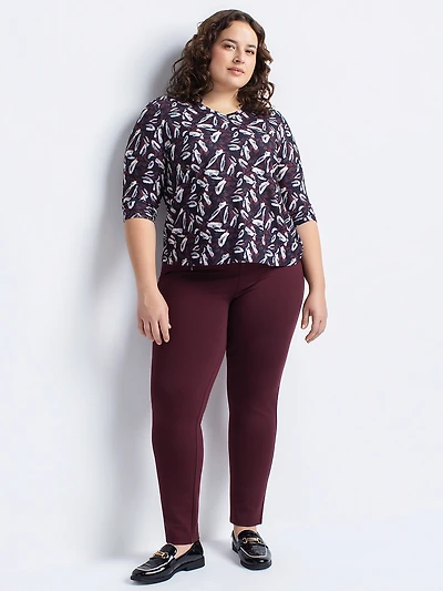 Pantalon ajusté à enfiler - Petite