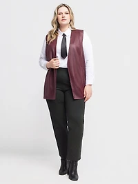 Pull-on dress pants - Petite