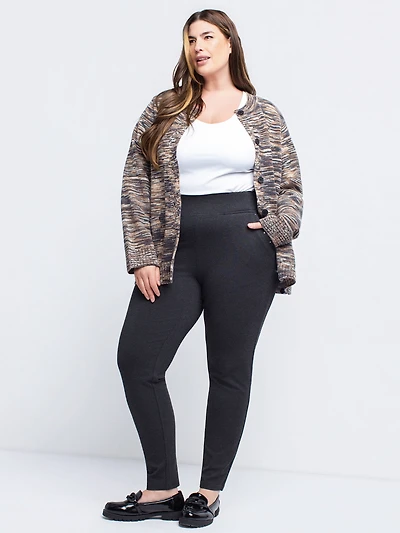Pantalon ajusté à enfiler