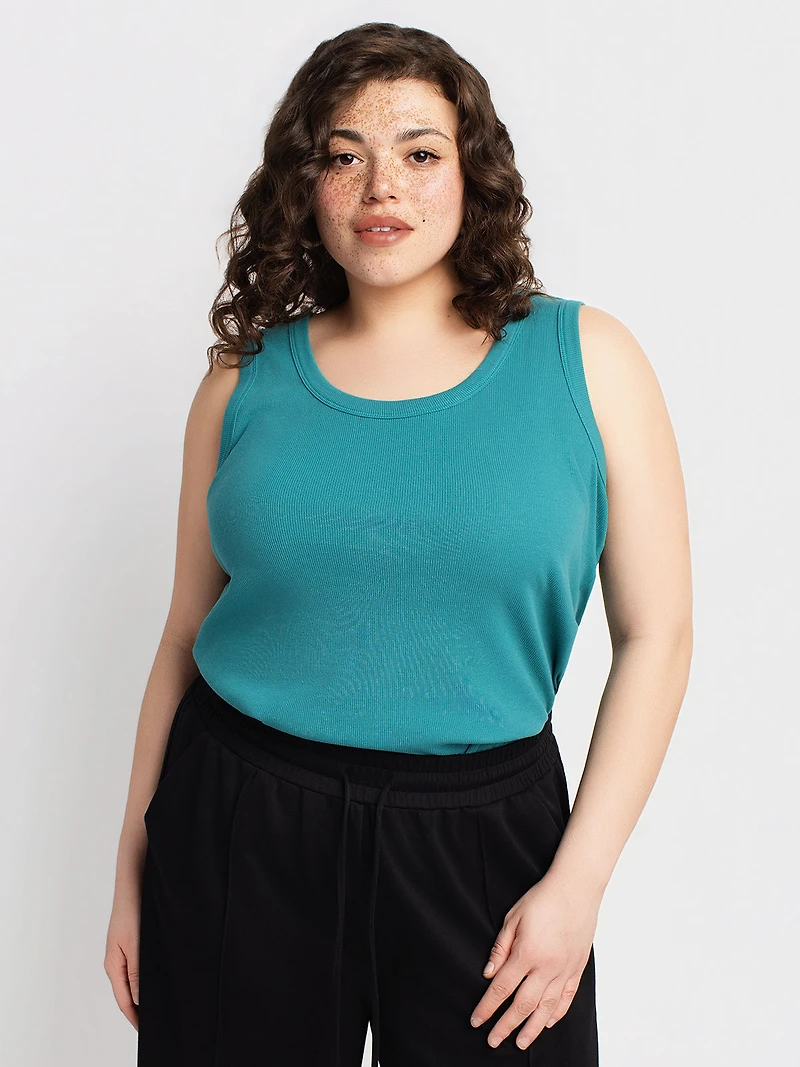 Fitted tank top