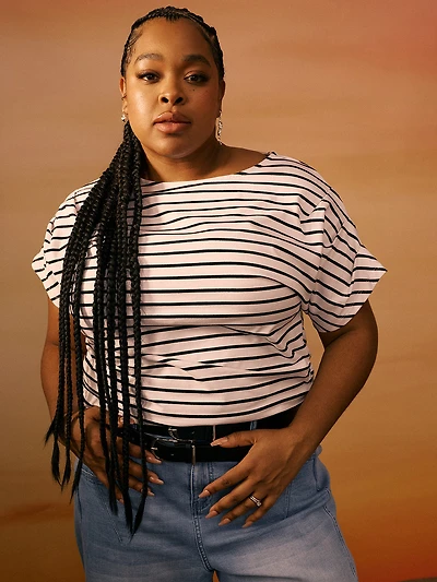 Loose short-sleeve t-shirt
