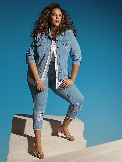 Skinny fitted ankle jean