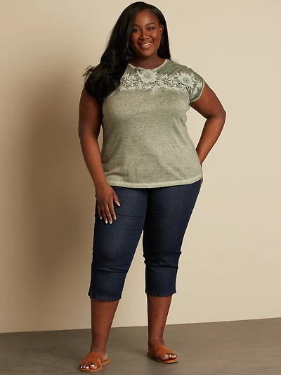 Loose short-sleeve t-shirt