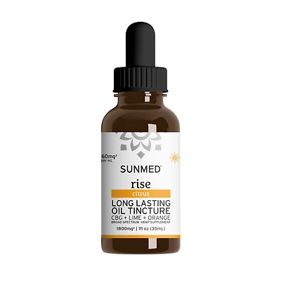 Broad Spectrum Rise CBG Citrus Tincture