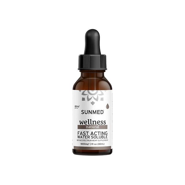 Broad Spectrum Wellness CBD Water Soluble