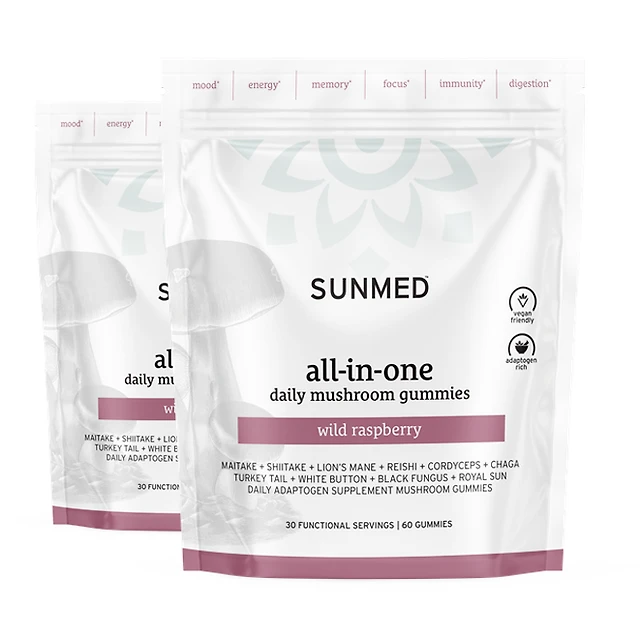 *20% Off* - Mushroom Gummies 60ct 2-Pack