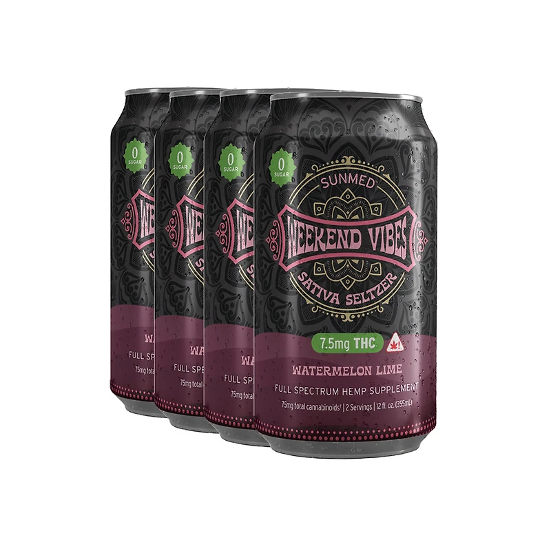 Beyond Weekend Vibes Sativa THC Seltzer