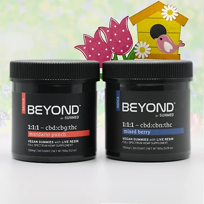 BEYOND Sativa + Indica Gummies Bundle