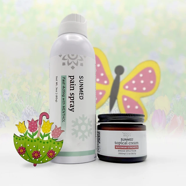 Full Spectrum Topical Cream + Menthol Spray Bundle
