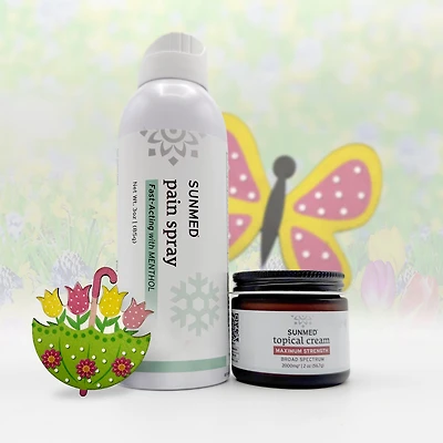 Full Spectrum Topical Cream + Menthol Spray Bundle