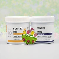 Broad Spectrum Sleep + Rise Gummies Bundle