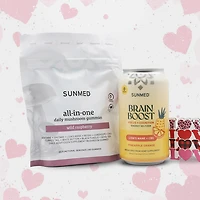 Mushroom Gummies + Brain Boost Seltzer Bundle