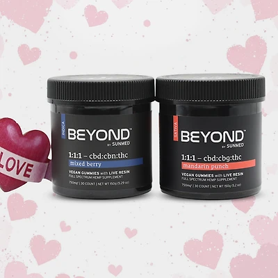 BEYOND Sativa + Indica Gummies Bundle