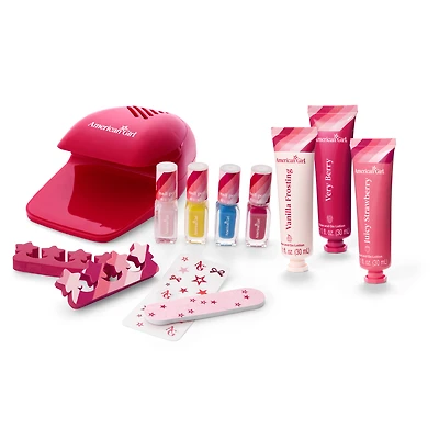 American Girl™ Nail Set & 3 Hand Lotions for Girls