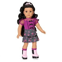 Bows & Blooms Outfit for 18-inch Dolls