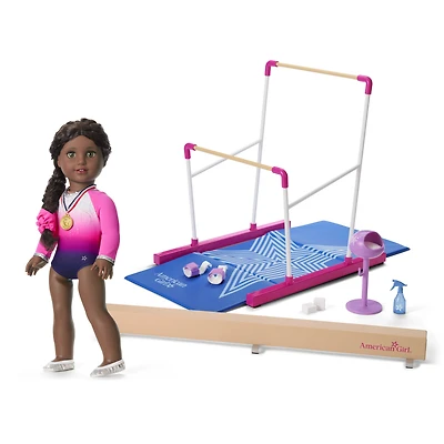 Dream Routine Gymnastics Set & Outfit for 18-inch Dolls