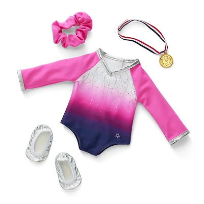 Beam with Pride Gymnastics Outfit for 18-inch Dolls