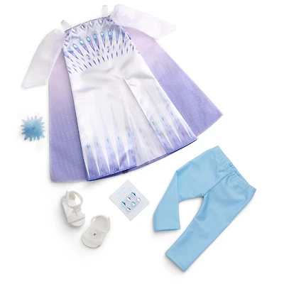 Disney Frozen Snow Queen Elsa Outfit & Accessories for 18-inch Dolls by American Girl®