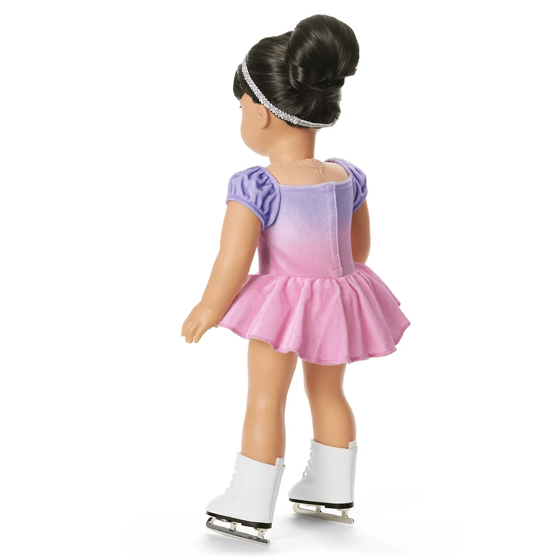 Spin in Style Figure-Skating Outfit for 18-inch Dolls