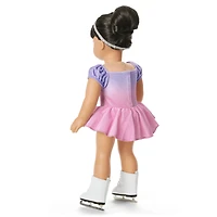 Spin in Style Figure-Skating Outfit for 18-inch Dolls