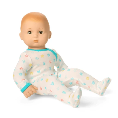 Bitty Baby® Doll #6 with red hair in Pastel Blue