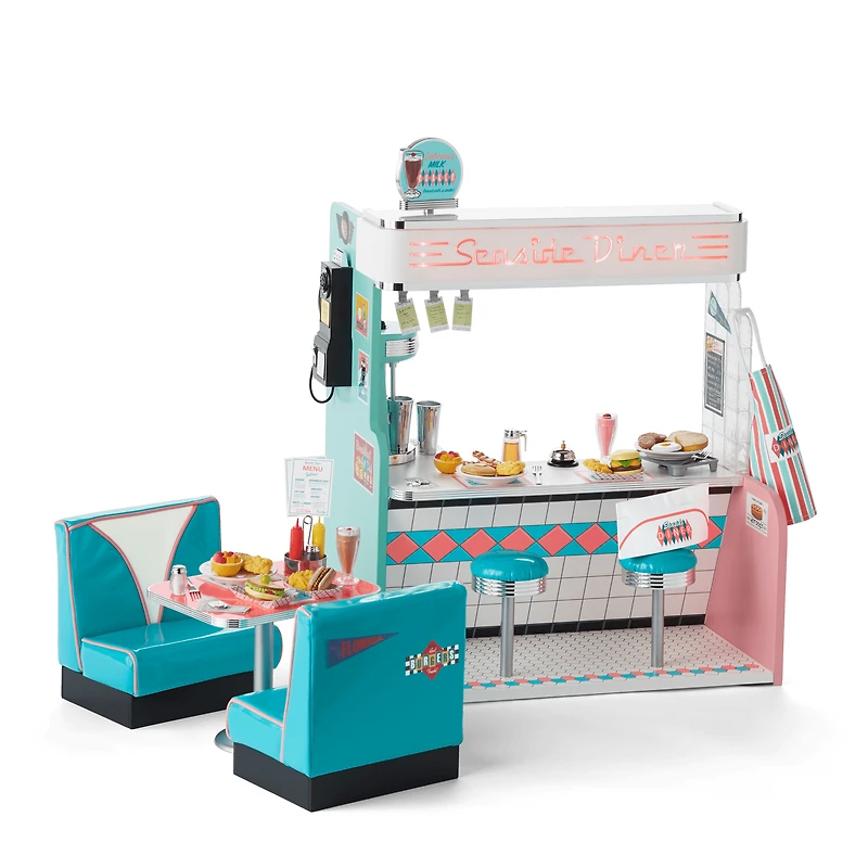 Maryellen’s™ Seaside Diner for 18-inch Dolls (Historical Characters)