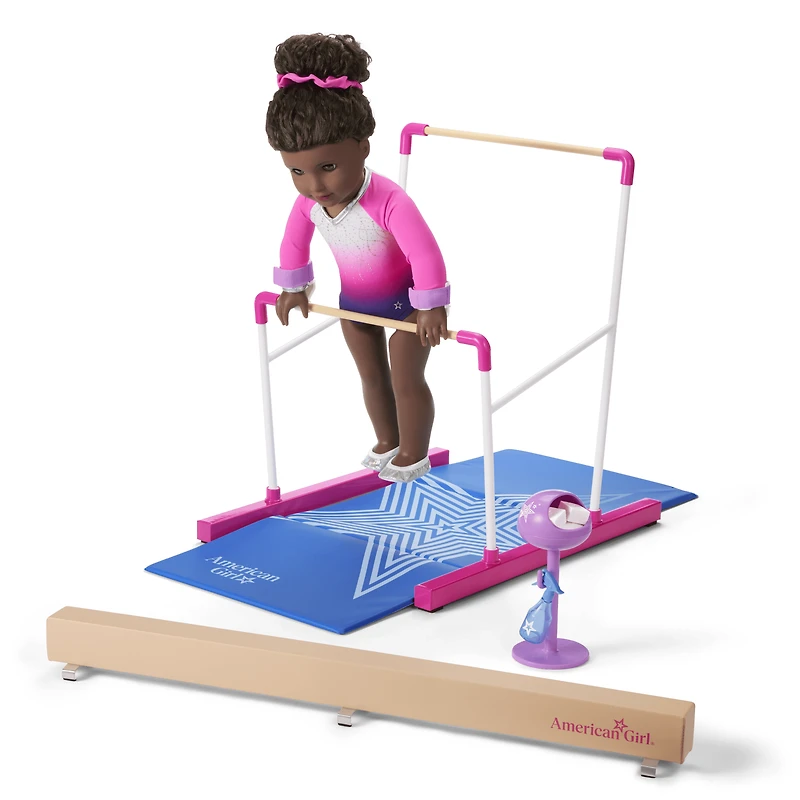 Dream Routine Gymnastics Set & Outfit for 18-inch Dolls