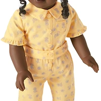 Claudie's™ Yellow Bloom Pajamas for 18-inch Dolls (Historical Characters)