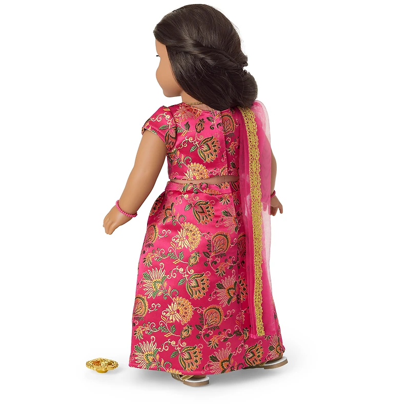 Diwali Celebration Outfit for 18-inch Dolls