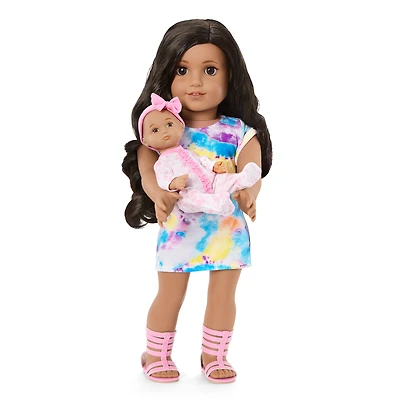 Little Bitty Baby™ 7.75-inch Doll with brown hair