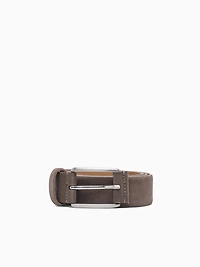 U Belt U35k5e taupe suede