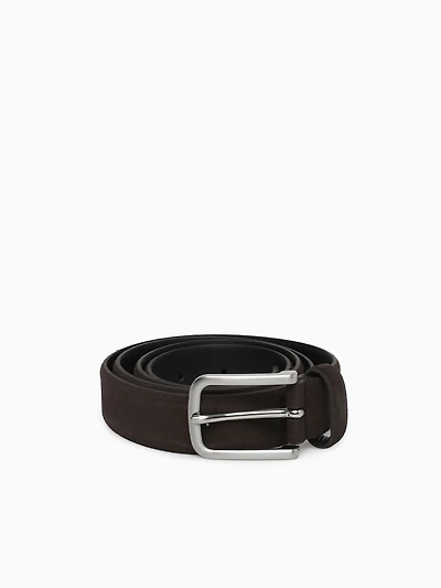 U Belt U36k5e dk.coffee suede
