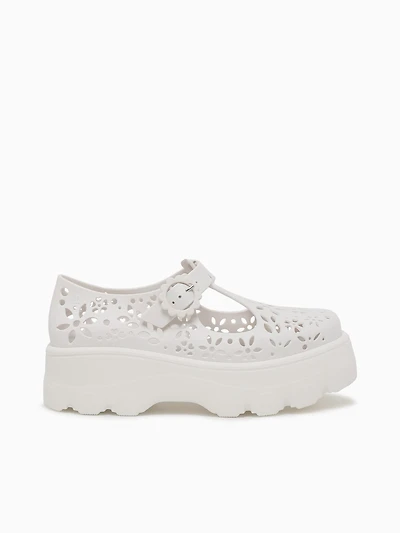 Kick Off Lace White Jelly Eva