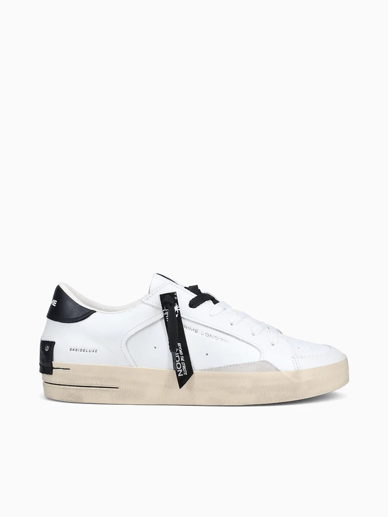Sk8 Deluxe White Leather
