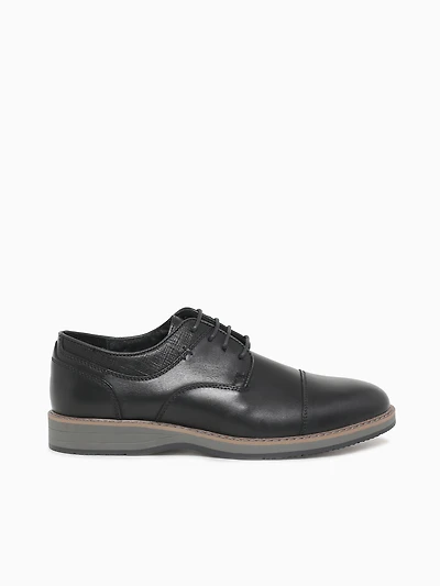 Ibrahim Black Leather