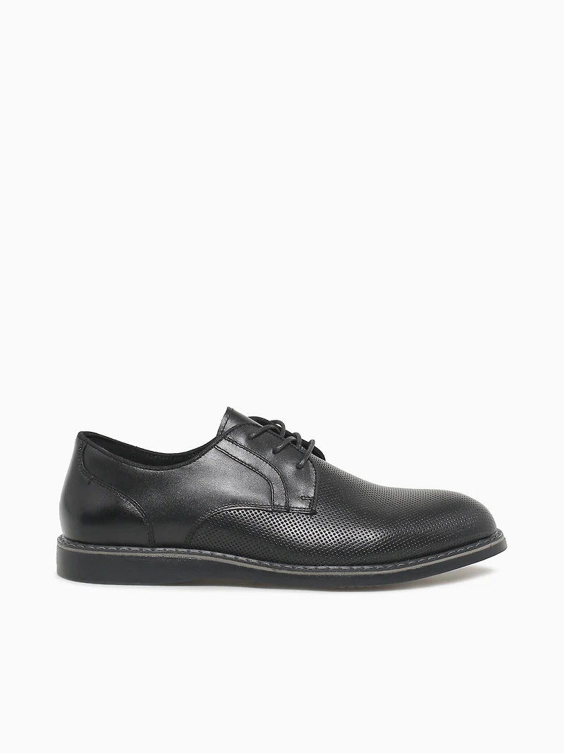Idris Black Leather