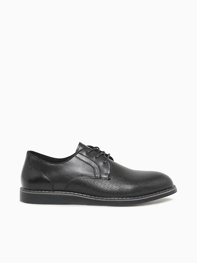 Idris Black Leather