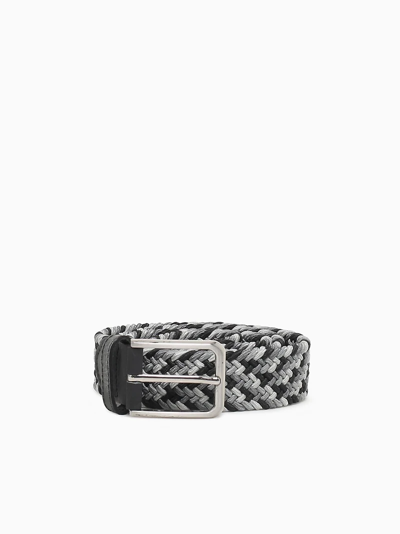 Myles Graymulti Black woven elastic