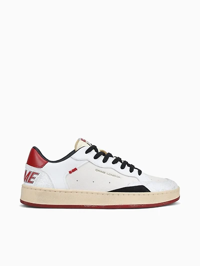 Chelsea 15200aa7 10 wht Red Blk lea Sde