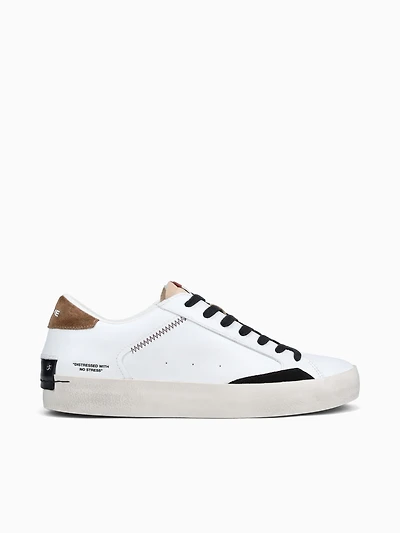 Distressed 15002aa7 10 wht Tan Blk lea S