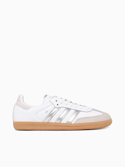 Samba Og Cream White Silver leather