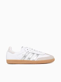 Samba Og Cream White Silver leather