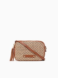 Sparta Crossbody Cuoio Scuro Leather
