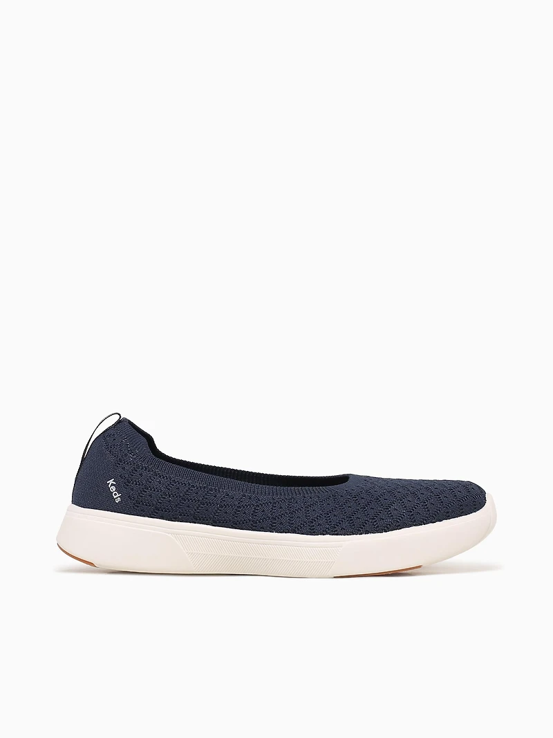 Blisswalk Skimmer Navy Eng Knit