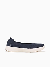 Blisswalk Skimmer Navy Eng Knit