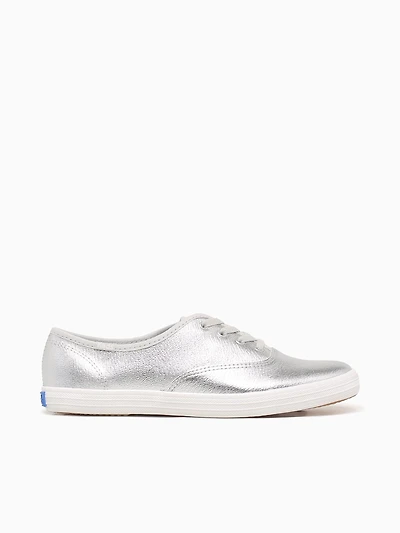 Keds Champion Lea Lux Silver Leather