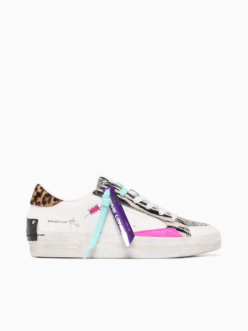 Sk8 Deluxe 20105pp7 10 wht Zebra lea
