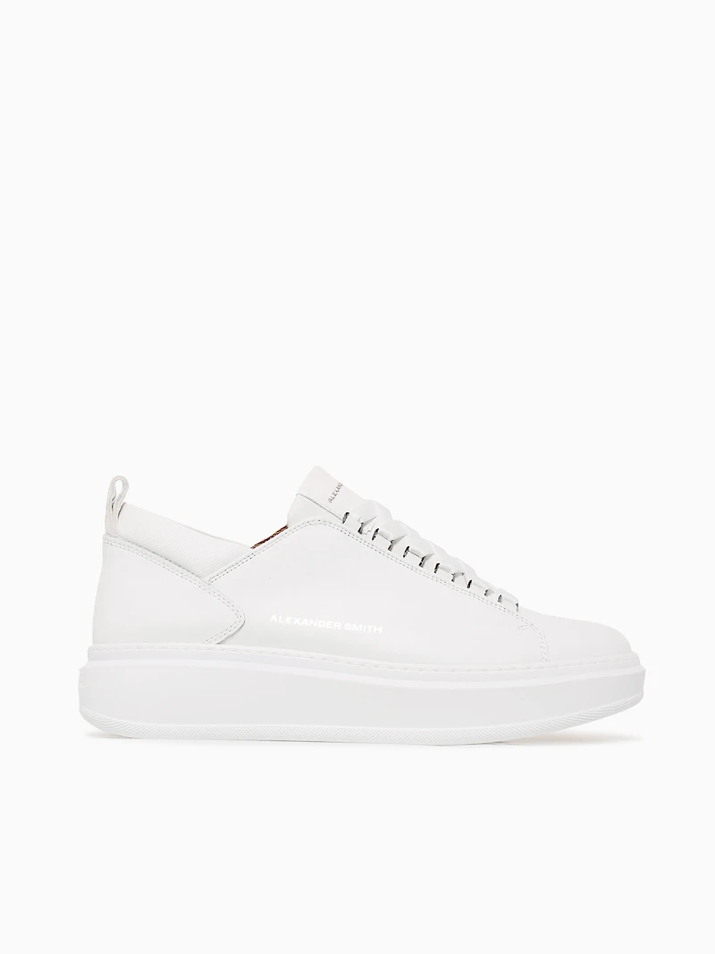 Wembley Man Total White Leather